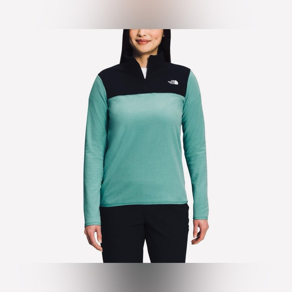 NEW The North Face TKA Glacier Fleece 1/4 Snap Pullover Jacket Spring Cozy Warm
